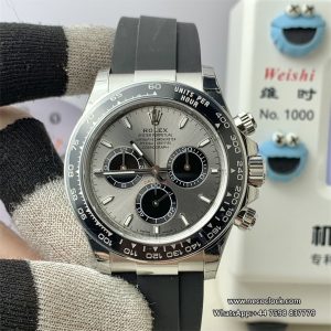 Daytona 126519 Ceramic Bezel Gray Dial Oysterflex Strap BTF DD4131