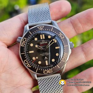 Seamaster Diver 300M “No Time To Die” 42mm NTTD Black Dial SS Mesh Bracelet VSF A8806 V7