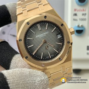 Royal Oak 39MM RG 16202  Gray Textured Dial RG Bracelet ZF A7121