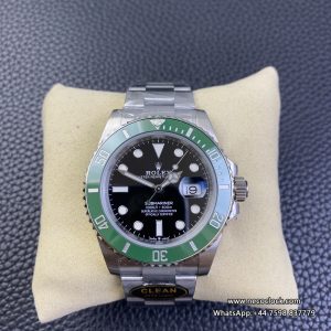 Submariner 41mm 126610LV 904L Green Ceramic Black Dial SS Bracelet Clean Factory CF VR3235