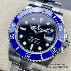 Submariner 41mm 126610LB 904L Blue Ceramic Black Dial SS Bracelet Clean Factory CF VR3235