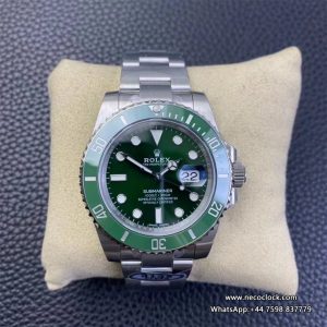 Submariner 40mm 116610LV 904L Ceramic Green Dial SS Bracelet Clean Factory CF VS3135