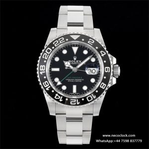 GMT-Master II 116710 LN 904L Black Ceramic Bezel Oyster Bracelet C+F VR3186