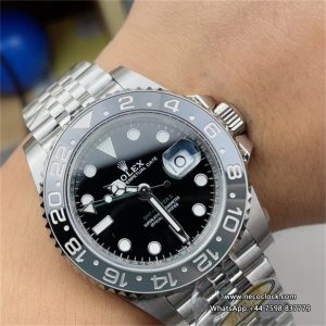 GMT-Master II 126710 GRNR 904L Black/Grey Ceramic Bezel Jubilee Bracelet ARF SH3285