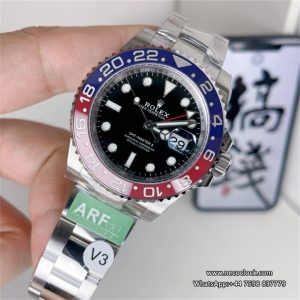 GMT-Master II 126710 BLRO 904L Blue/Red Ceramic Bezel Oyster Bracelet Pepsi ARF SH3285