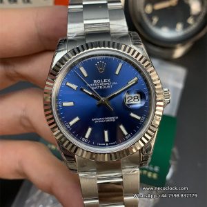 DateJust 41mm 126334 Fluted Bezel Blue Dial Oyster Bracelet VSF VS3235