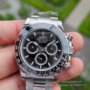 Daytona 126500LN  Ceramic Bezel Black Dial SS Bracelet VSF 4801