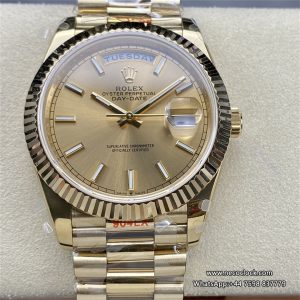 DayDate 40MM YG YG Dial YG President Bracelet GMF A2836 Tungsten