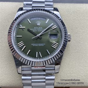 DayDate 40MM Green Dial Roma Marker President Bracelet GMF A2836 Tungsten