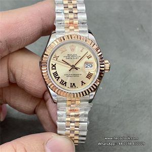 DateJust 28mm Ladies YG/SS YG Dial Roma Marker YG/SS Jubilee Bracelet WF A2236