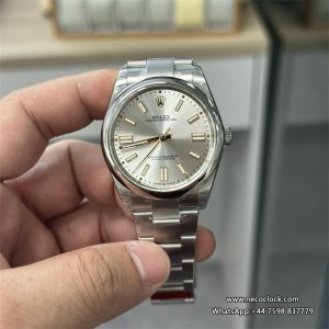 Oyster Perpetual 41mm 124300 Silver Dial Oyster Bracelet VSF VS3230