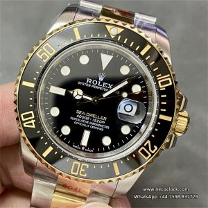 Sea Dweller 43mm 126603 YG/SS Black Dial YG/SS Bracelet JVS VR3235
