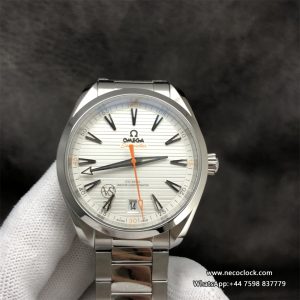 Seamaster 41mm AQUA TERRA 150M White Dial Orange Hand SS Bracelet VSF A8900