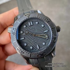 Seamaster Diver 300M 43.5mm Ceramic All Black Dial Black Rubber Strap VSF VS8806