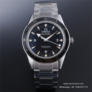 Seamaster Diver 300M "Spectre" 41mm Ceramic Black Dial SS Bracelet VSF A8400