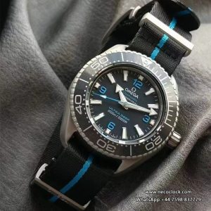 Seamaster 6000M Ultra Deep Titanium 45.5mm Black Dial Nylon Strap VSF A8912