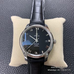 De Ville Hour Vision 41mm Black Dial Black Rubber Strap VSF A8500