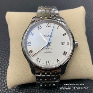 De Ville Hour Vision 41mm White Dial SS Bracelet VSF A8500
