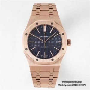 AP Royal Oak 41mm 15400 RG Black Dial RG Bracelet ZF A3120