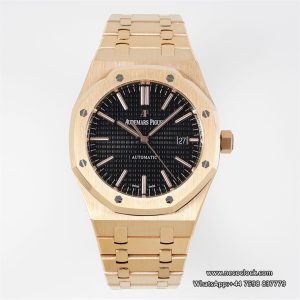 AP Royal Oak 41mm 15400 RG Black Dial RG Bracelet APSF A3120