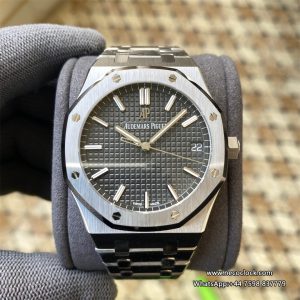 AP Royal Oak 41mm 15500 Grey Dial SS Bracelet APSF A4302