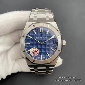 AP Royal Oak 41mm 15500 Blue Dial SS Bracelet APSF A4302