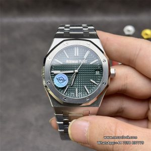 AP Royal Oak 41mm 15500 Green Dial SS Bracelet APSF A4302
