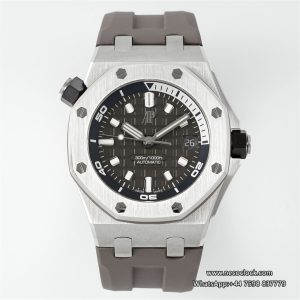 AP Royal Oak Offshore 42mm 15720 Grey Dial Grey Rubber Strap APSF SA4308