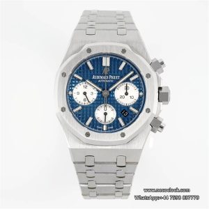 AP Royal Oak 41mm 26331 Blue/White Dial SS Bracelet IPF A7750