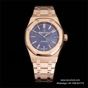 AP Royal Oak 37mm 15451 RG Purple Dial RG Bracelet BF A3120