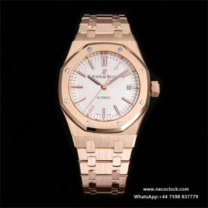 AP Royal Oak 37mm 15451 RG White Dial RG Bracelet BF A3120
