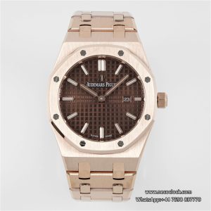 AP Royal Oak 33mm 67651 RG Brown Dial RG Bracelet ZF Swiss Quartz