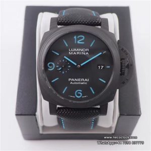PAM1661 44mm Luminor Titanium Black Dial Black Nylon Strap VSF P9001