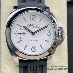 PAM1342 44mm Luminor White Dial Black Rubber Strap HWF 6497