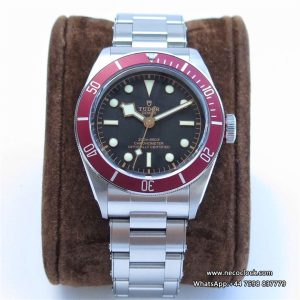 Black Bay 41mm Red Bezel Black Dial SS Bracelet ZF A2824
