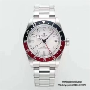 Black Bay GMT 41mm Blue/Red Bezel White Dial SS Bracelet ZF A2824