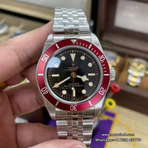 Black Bay 41mm Red Bezel Black Dial SS Bracelet ZF A2824