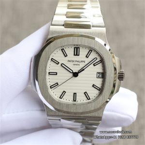 Nautilus 5711 40mm White Dial SS Bracelet PPF A330SC