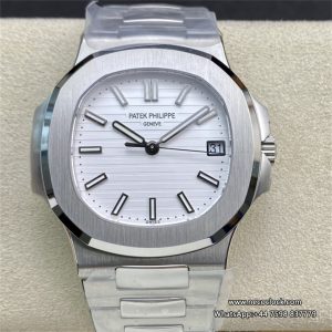 Nautilus 5711 40mm White Dial SS Bracelet 3KF A324SC