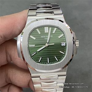 Nautilus 5711 40mm Green Dial SS Bracelet 3KF A324SC