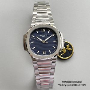 Nautilus 7118 35.2mm Ladies Blue Dial SS Bracelet 3KF A324SC