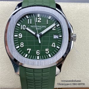 Aquanaut 5168 42mm Green Dial Green Rubber Strap 3KF A330SC
