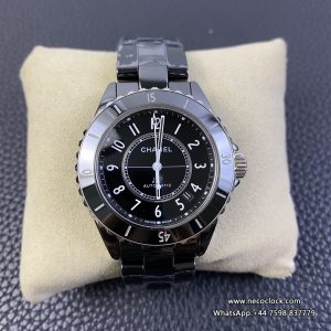 J12 38mm Ceramic Black Dial Ceramic Bracelet BVF CALIBER12.1