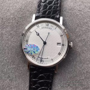 Classique5177-12 38mm White Dial Black Leather Strap MKSF MY9015