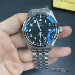 IWC Pilot Mark XX 40mm IW328202 Black Dial SS Bracelet V7F A2892