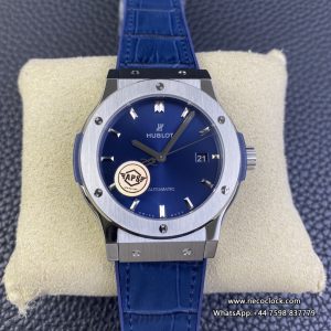Classic Fusion 42mm Blue Dial Blue Rubber Strap APSF A1110