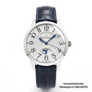 Rendez-Vous Night & Day 34mm White Dial Blue Leather Strap GF A898