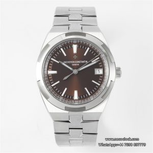 Overseas 41mm 4500V Grey Dial SS Bracelet ZF A5100