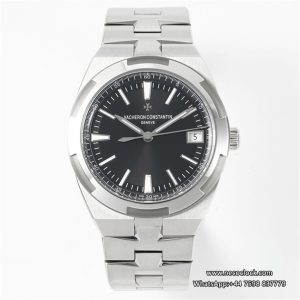 Overseas 41mm 4500V Black Dial SS Bracelet ZF A5100