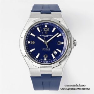 Overseas 42mm 47040 Blue Dial Blue Rubber Strap PPF A1226SC